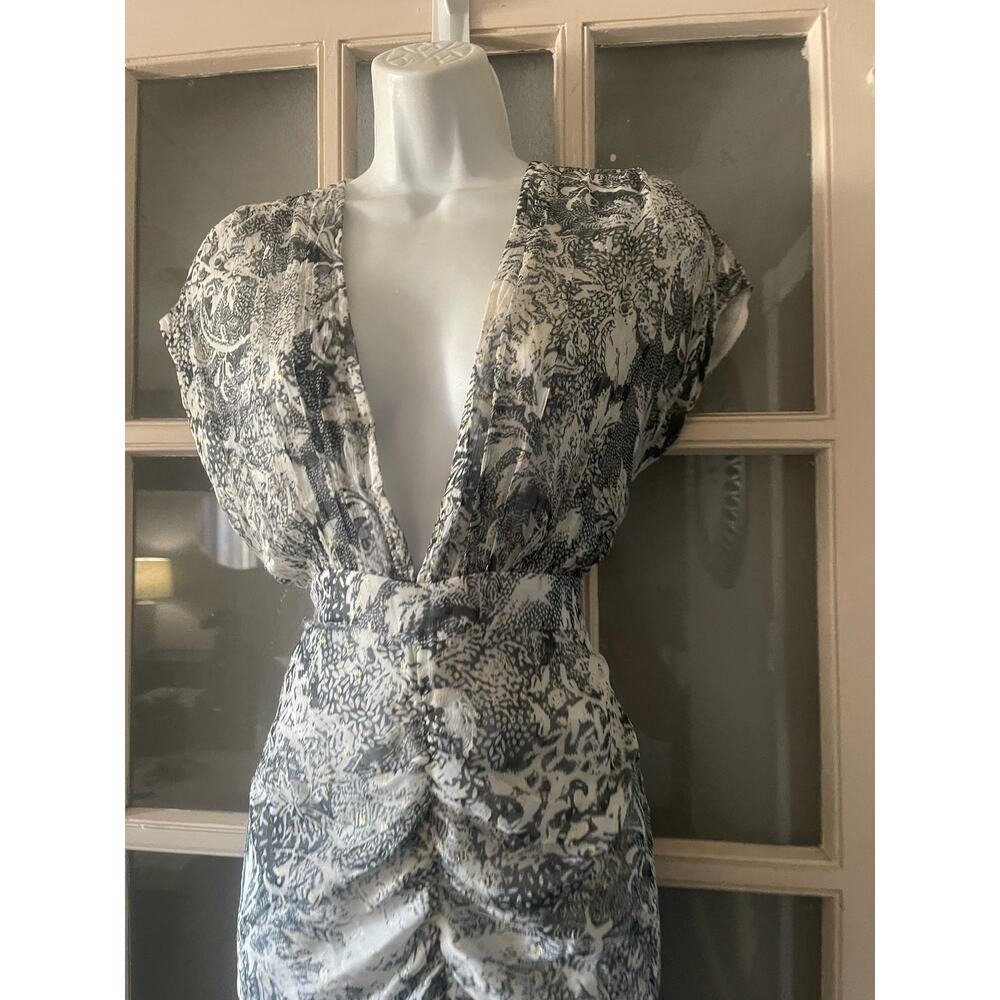 New Rococo Sand Ruched Dress - Picture 4 of 7